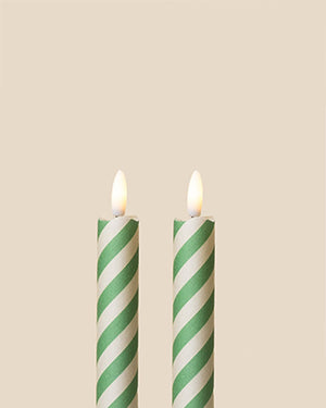 Barley Twist Flameless LED Wax Candles Glasshouse