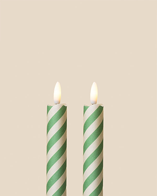 Barley Twist Flameless LED Wax Candles Glasshouse