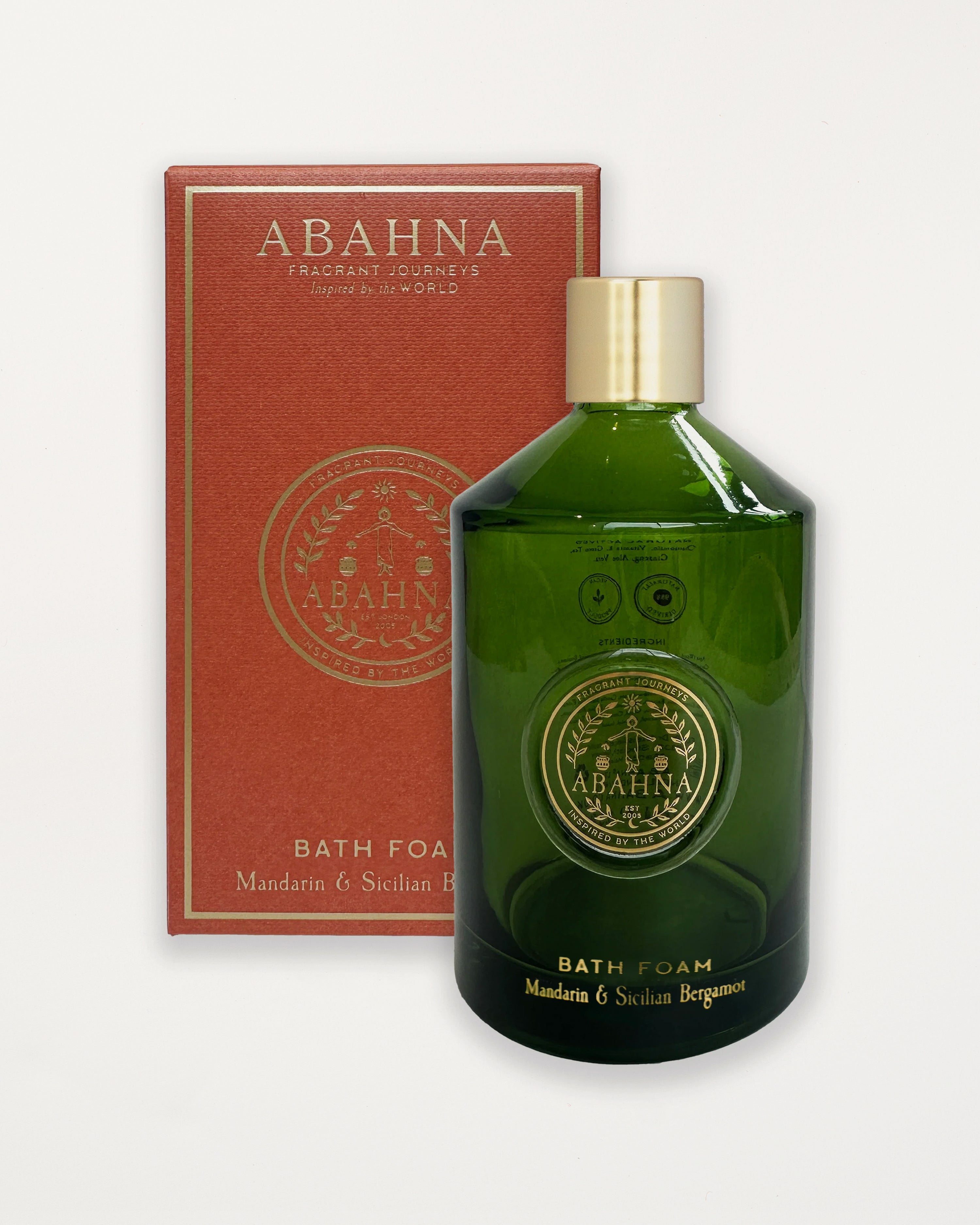 Bath Foam Decanter Mandarin & Sicilian Bergamot