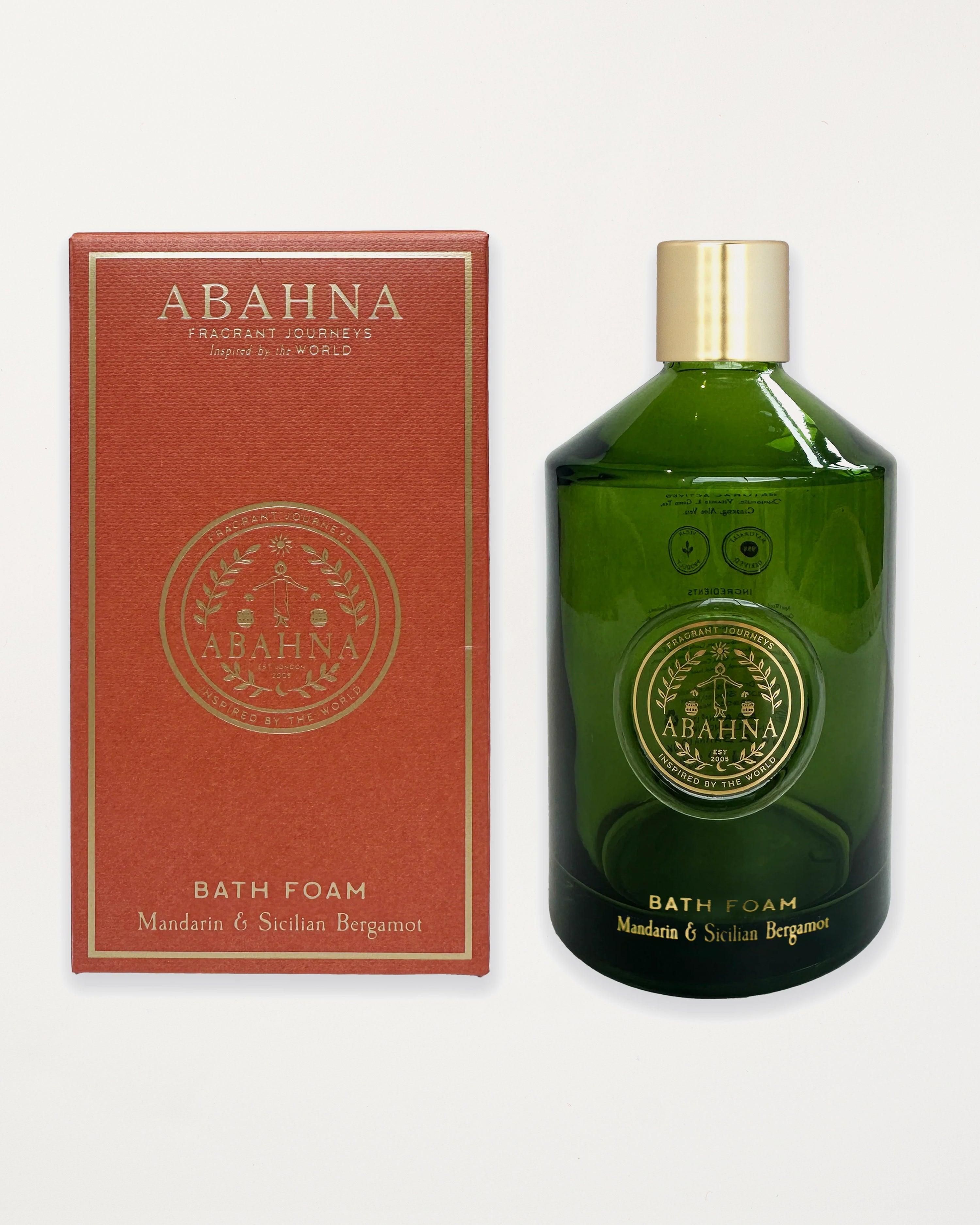 Bath Foam Decanter Mandarin & Sicilian Bergamot