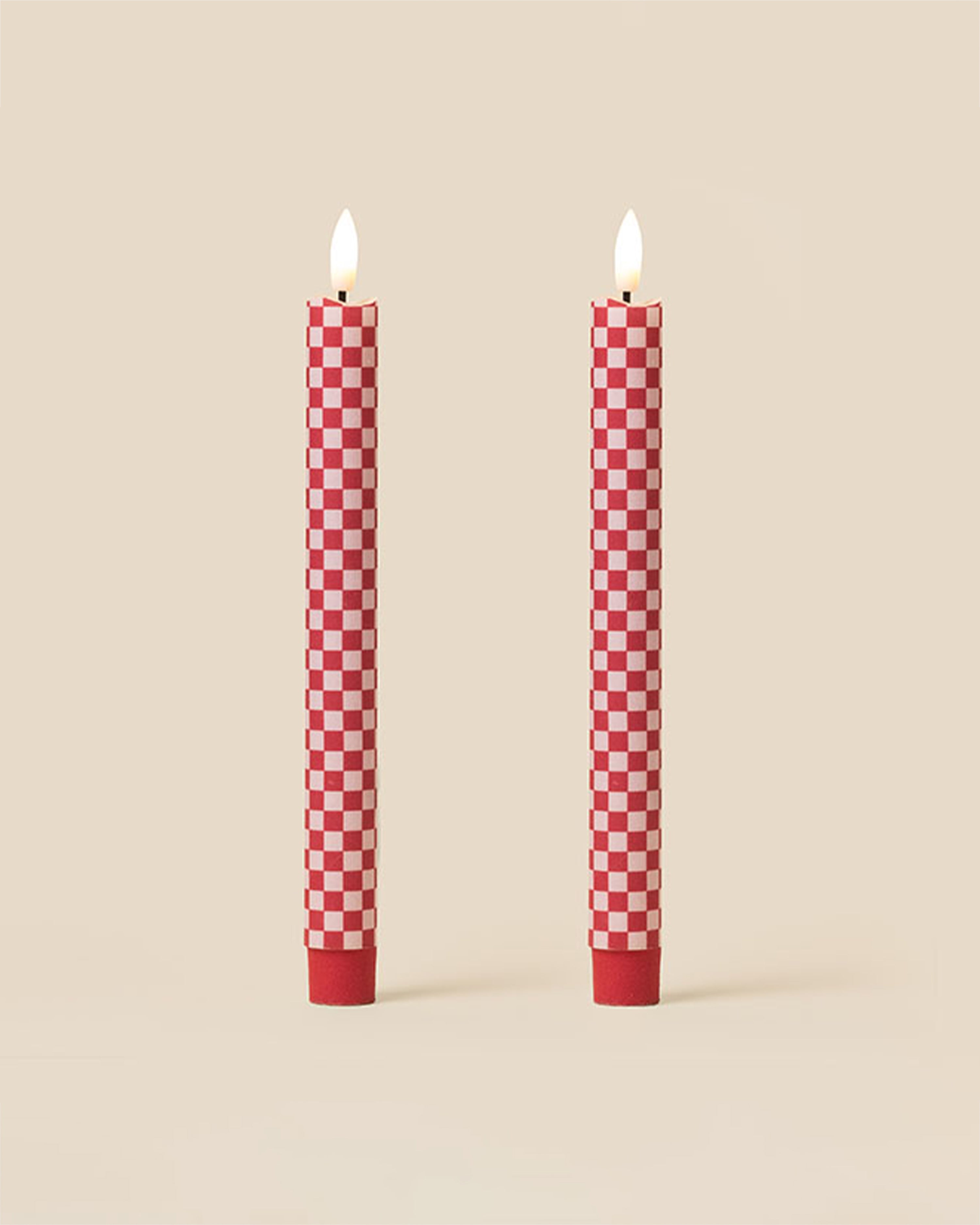 Battenberg Flameless LED Wax Candles Lip Lock