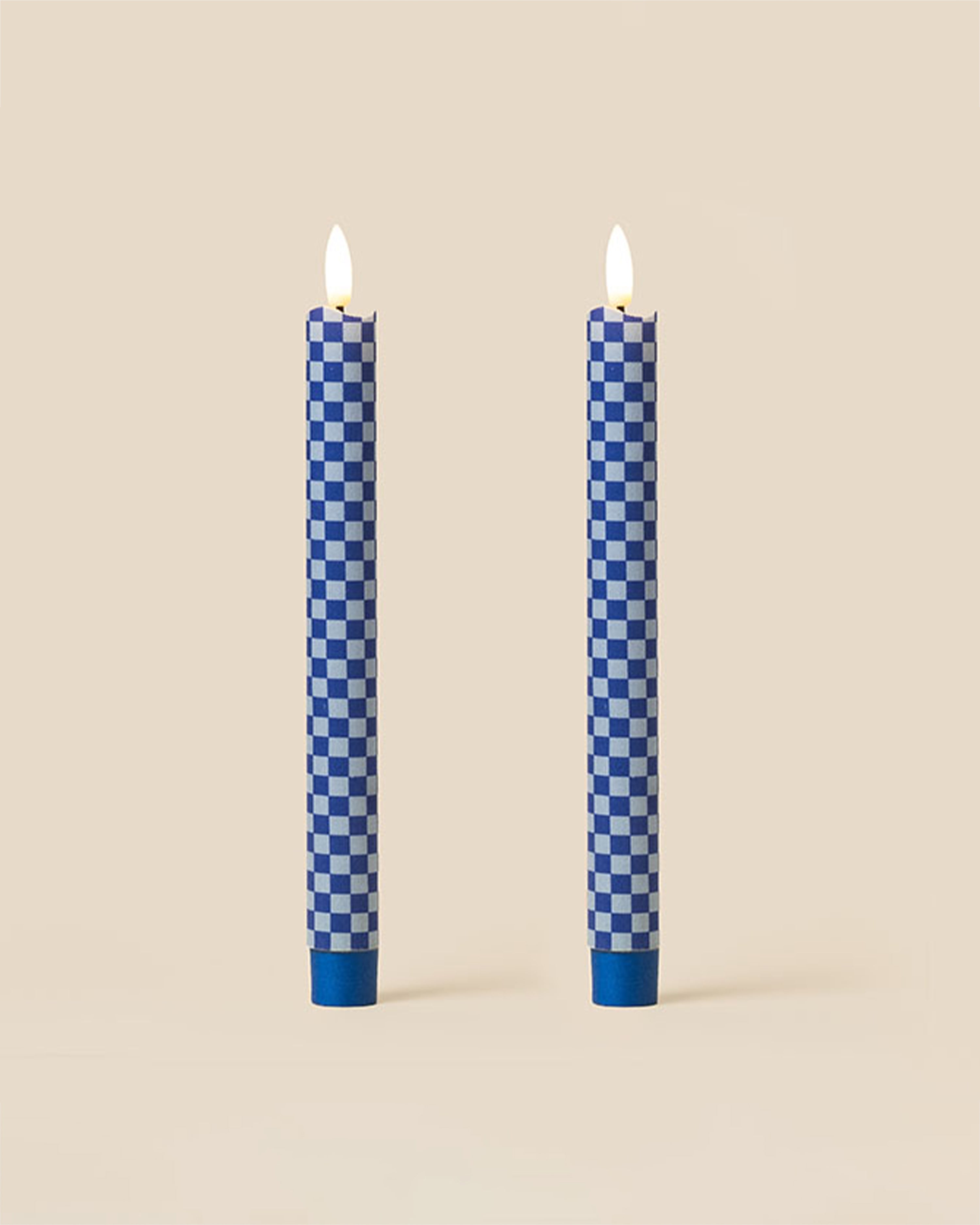 Battenberg Flameless LED Wax Candles Harbour Check