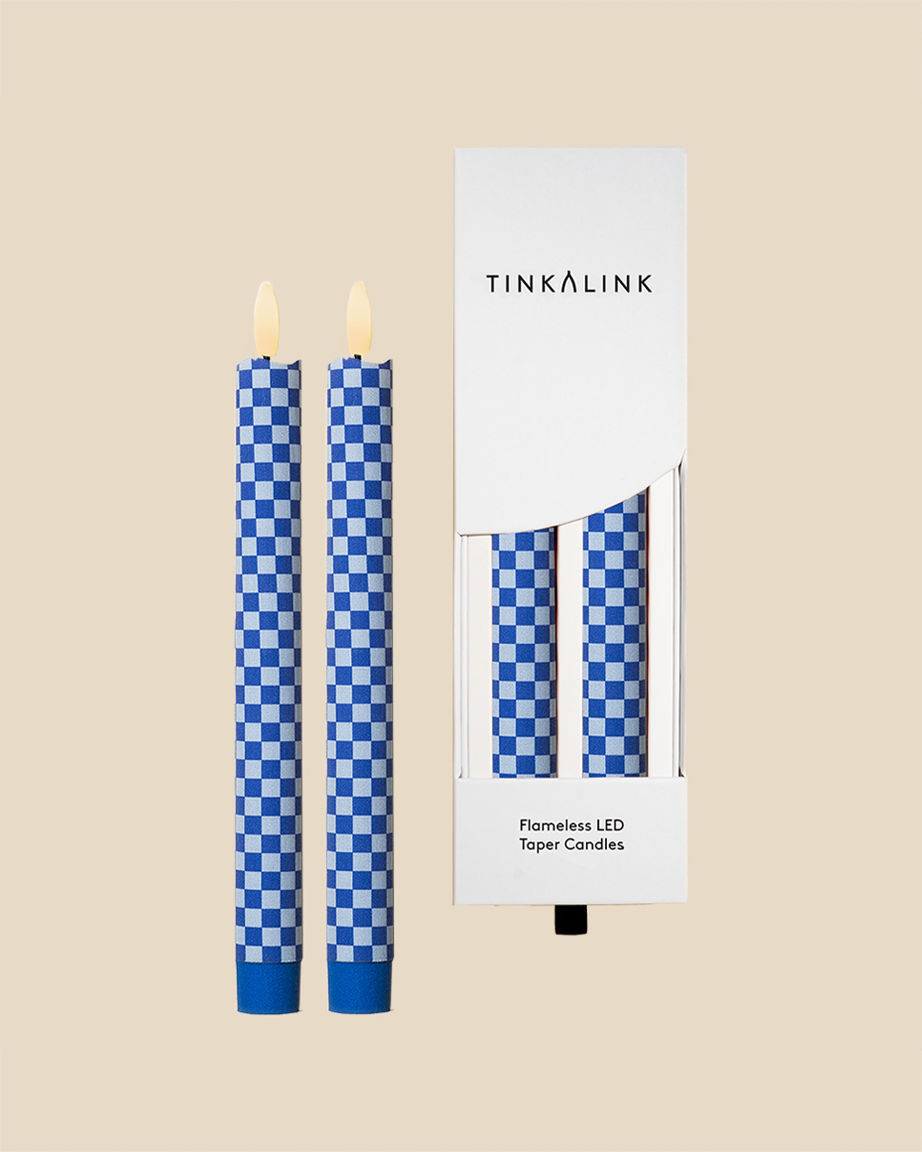 Battenberg Flameless LED Wax Candles Harbour Check