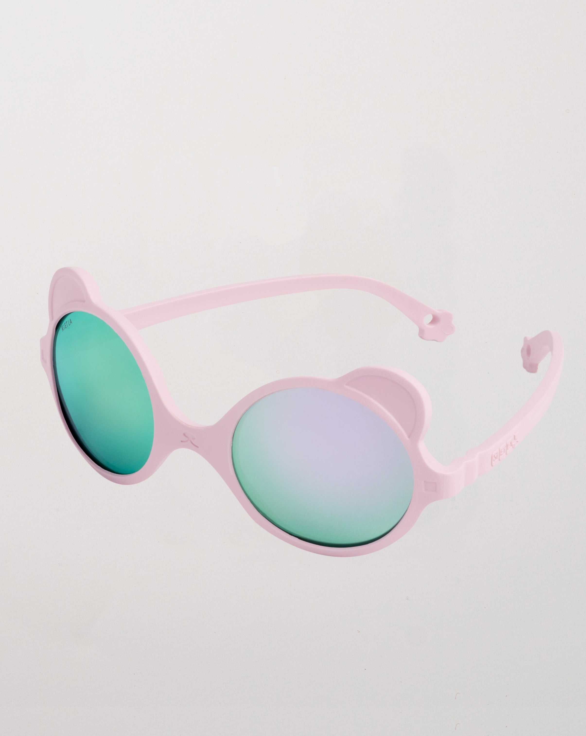 Bear Light Pink Sunglasses/0-1 years