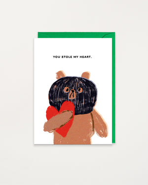 Bearly Getting By Forever Card You Stole My Heart