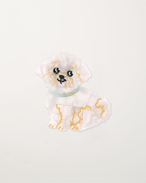 Bichon Hair Clip