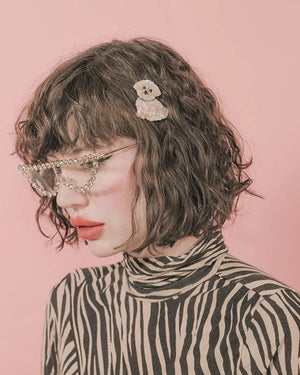 Bichon Hair Clip