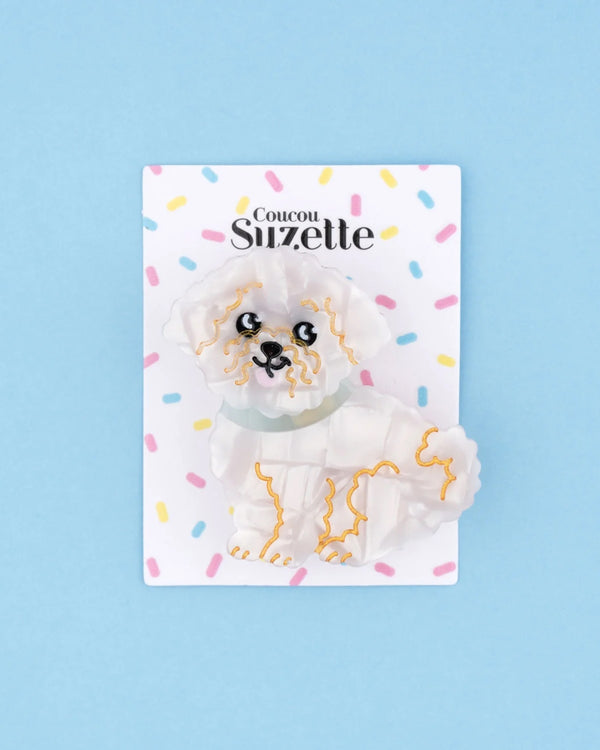 Bichon Hair Clip
