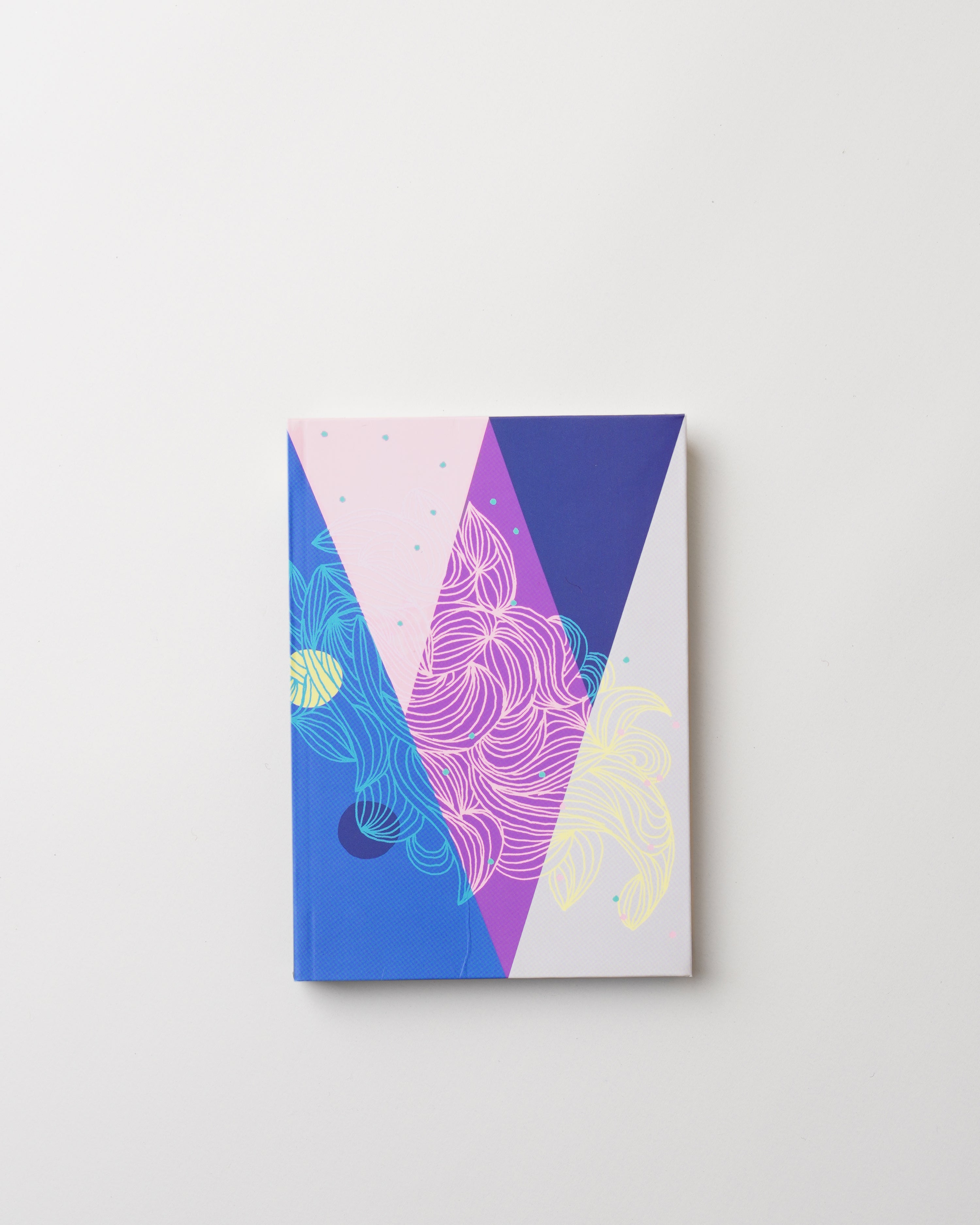 Blue/Purple Triangles Notebook