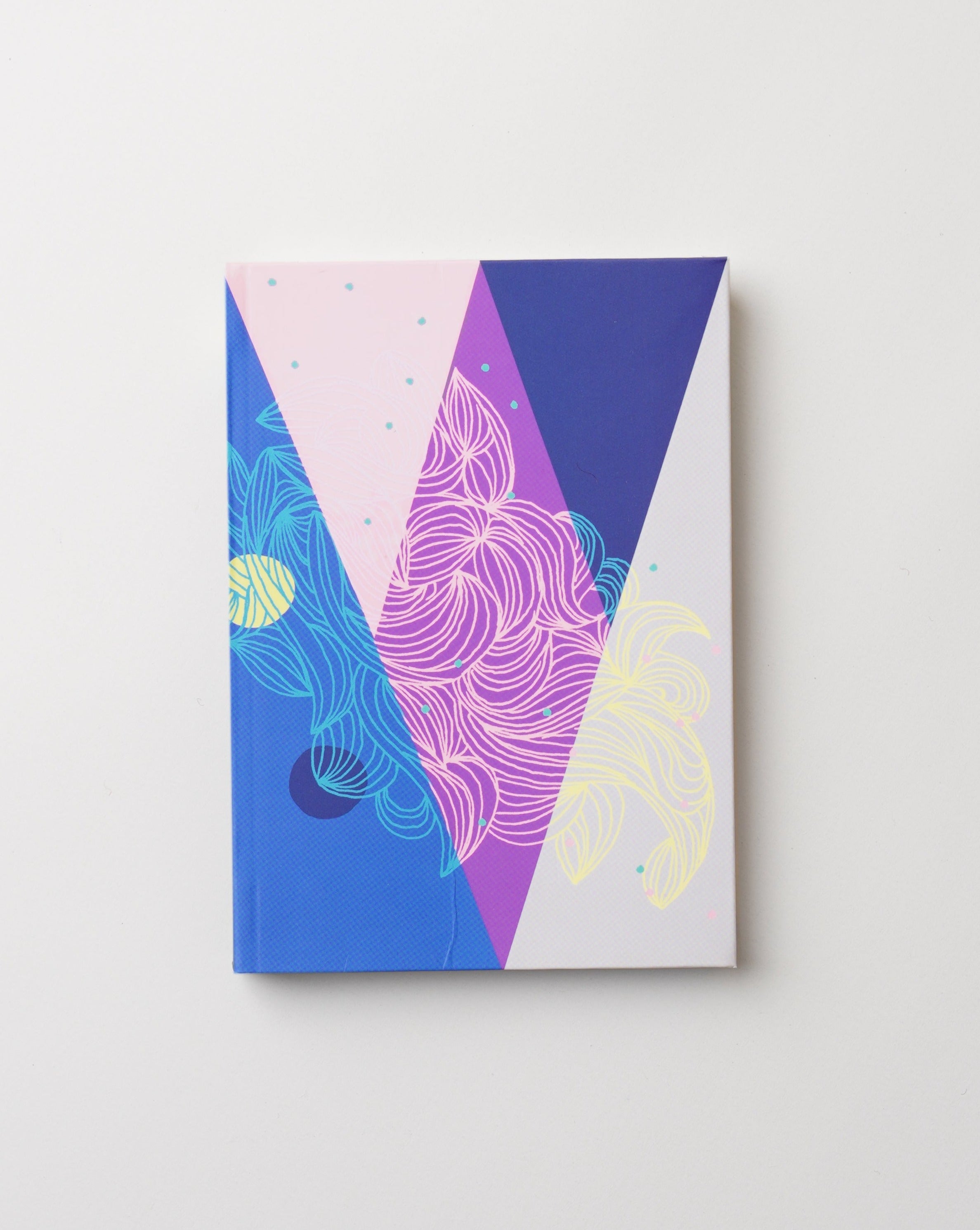 Blue/Purple Triangles Notebook