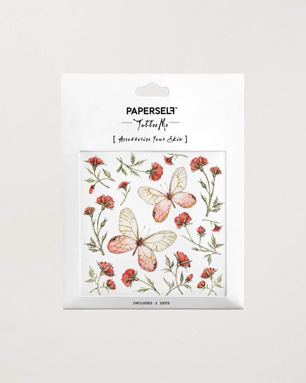 Blushing Phantom Temporary Tattoos
