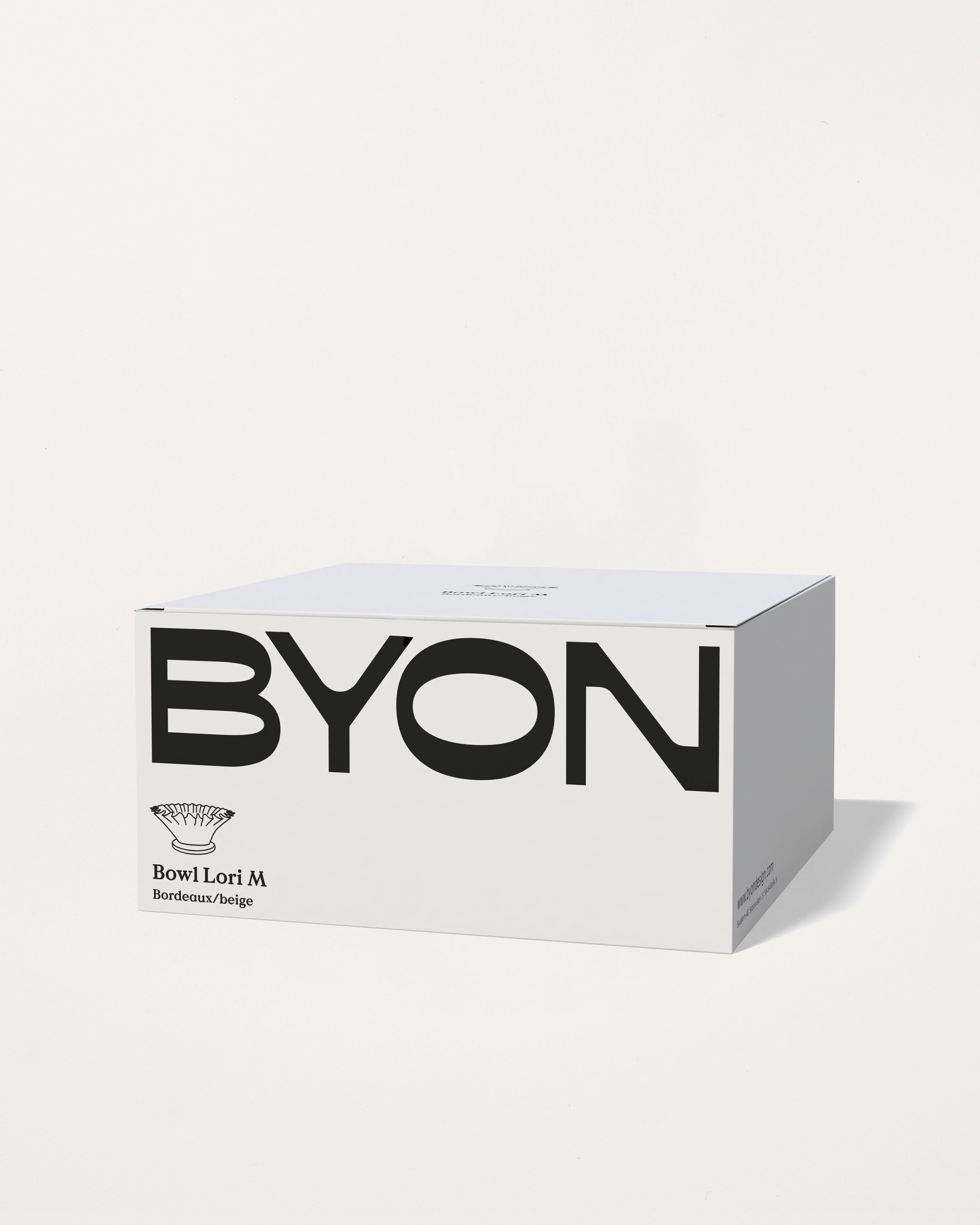 Bowl Lori M Bordeaux/Beige