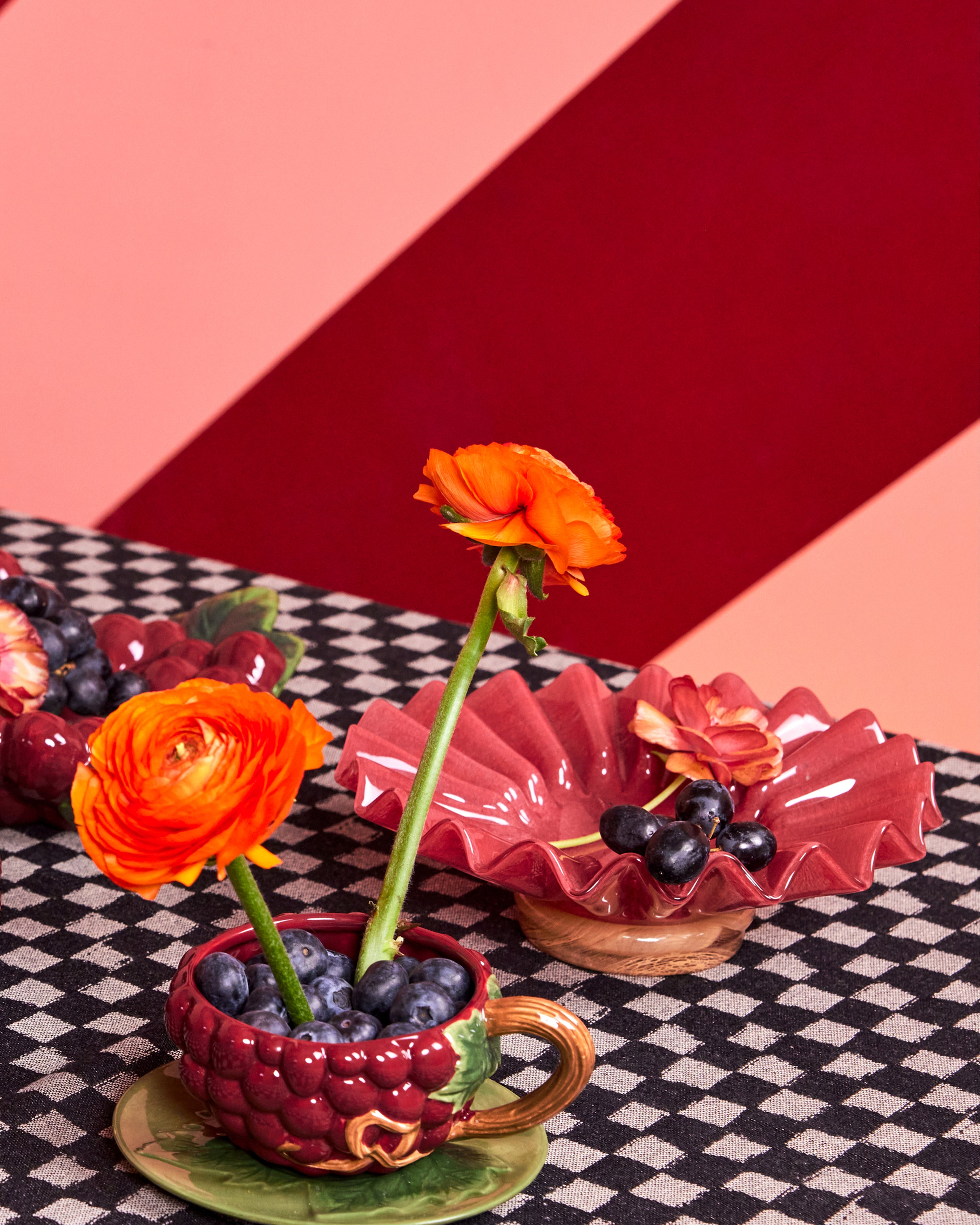 Bowl Lori M Bordeaux/Beige