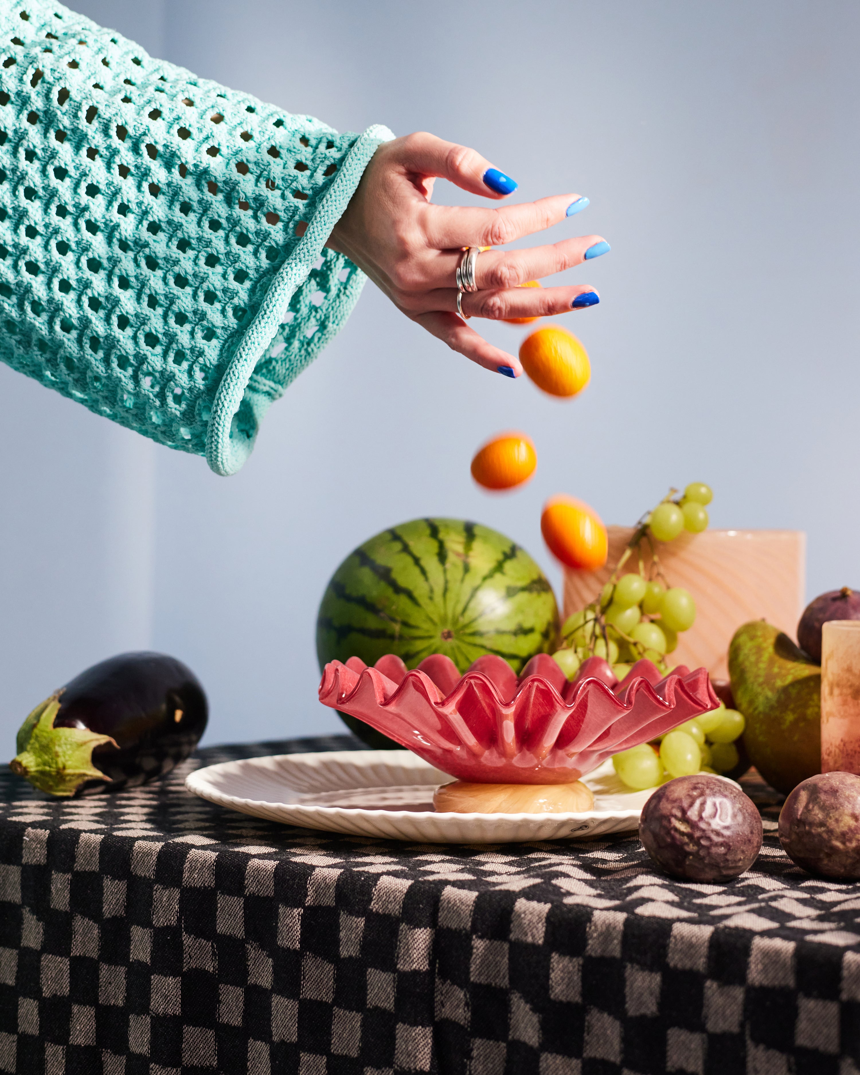 Bowl Lori M Bordeaux/Beige