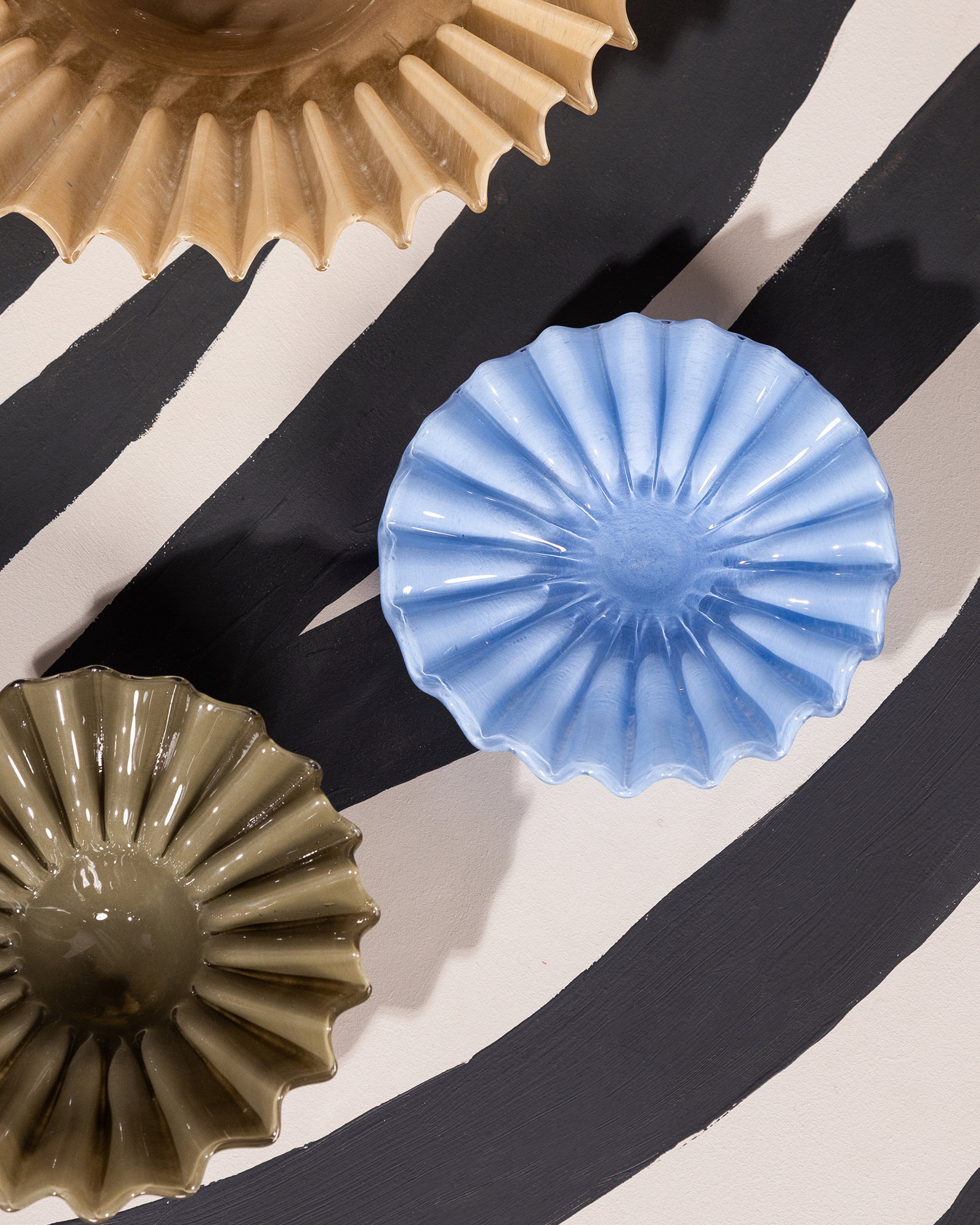 Bowl Lori M Light Blue/Bordeaux