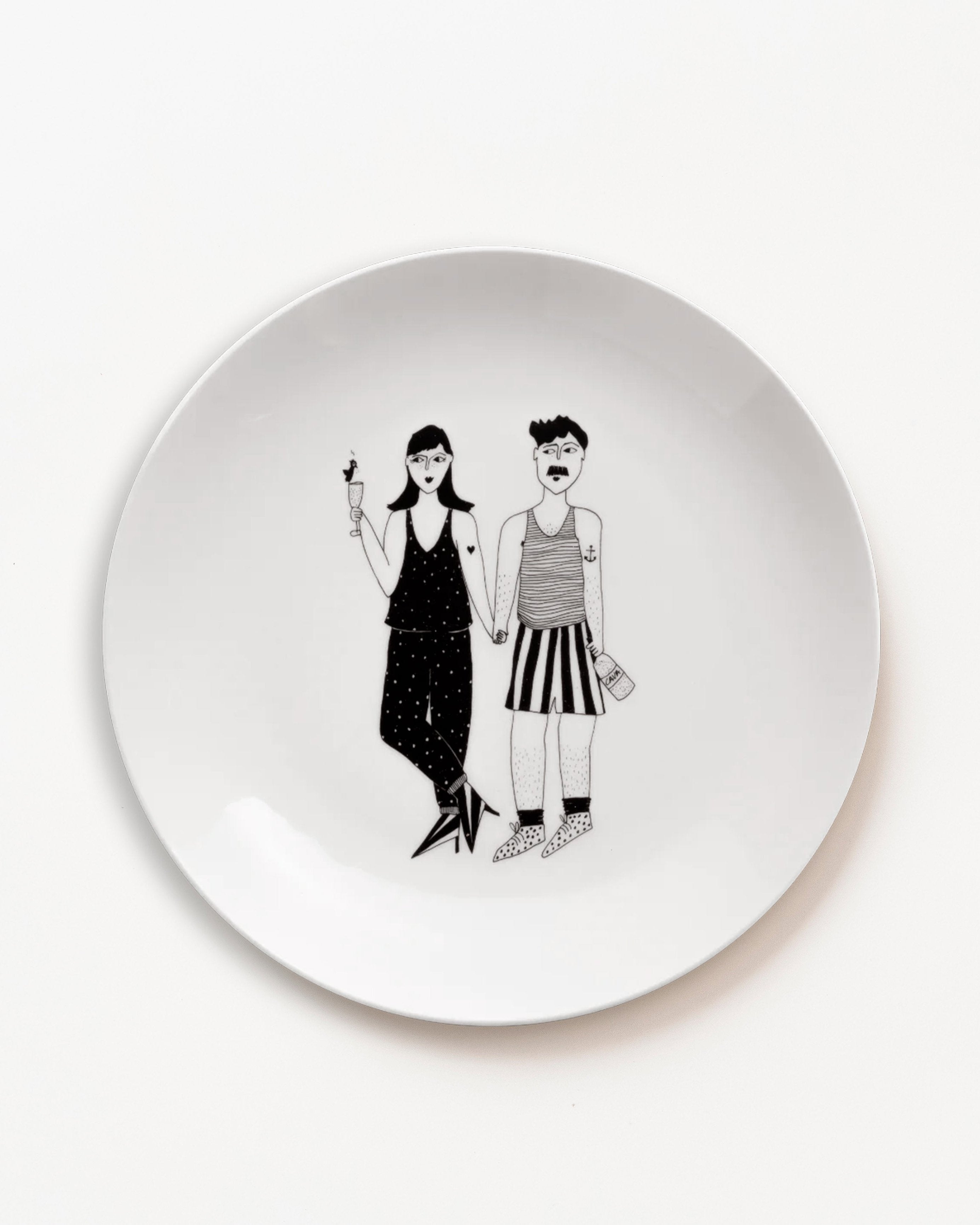 Breakfast Plate Apero Couple