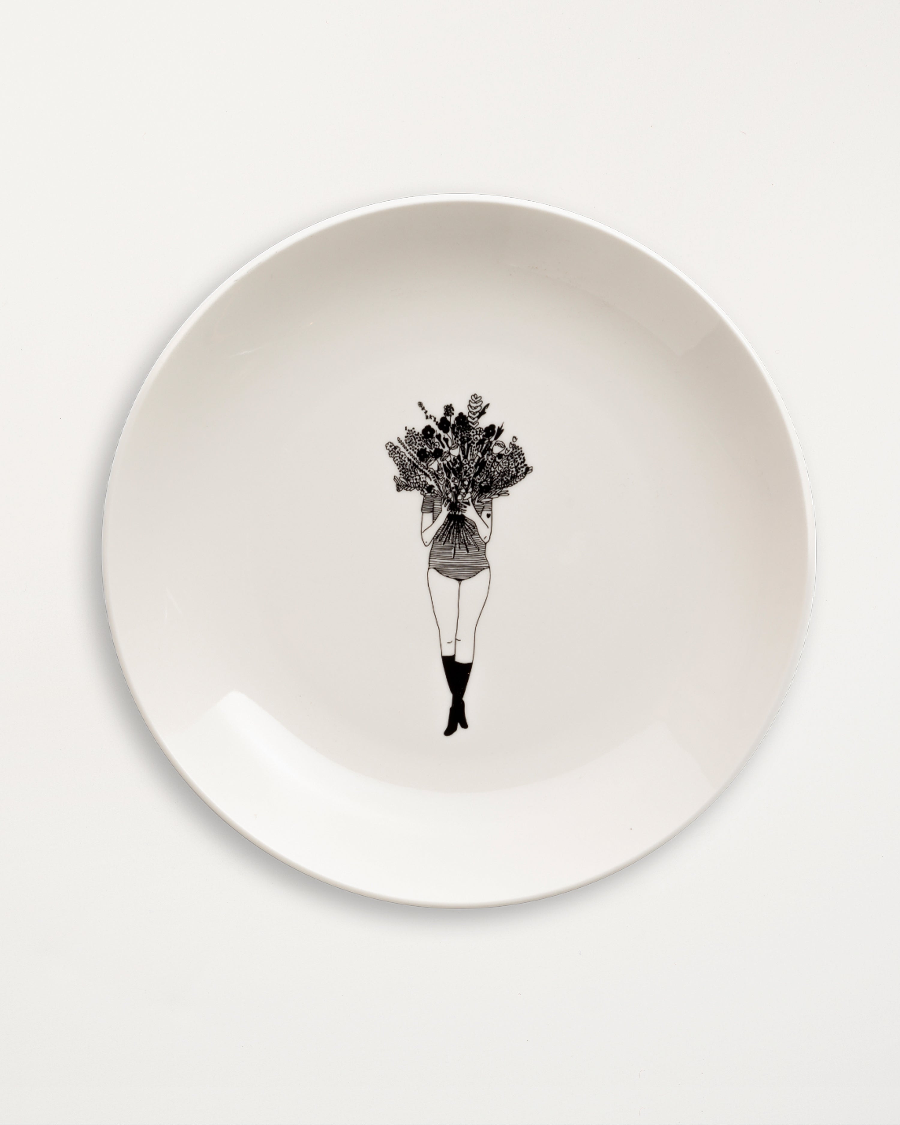 Breakfast Plate Flower Girl