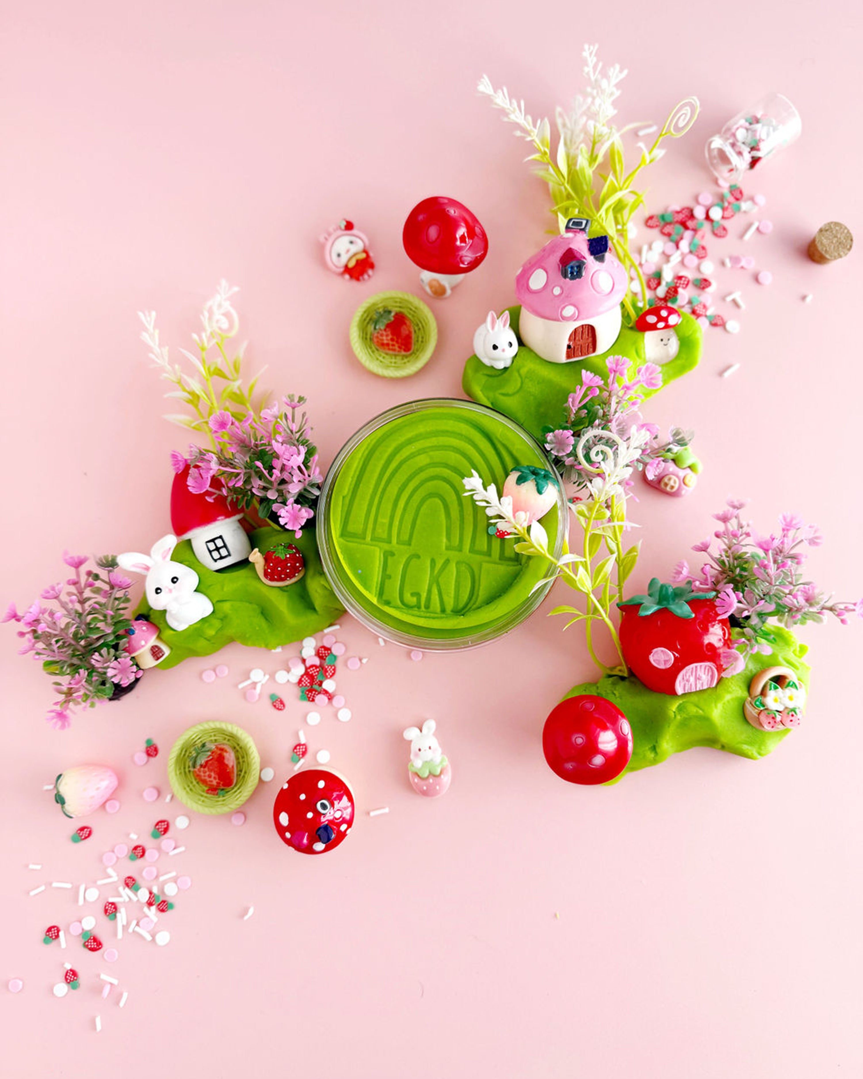 Bunny Berry Village KidDough Play Kit