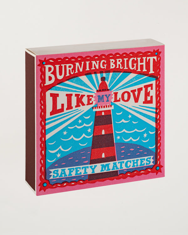 Burning Bright by The Printed Peanut Matches