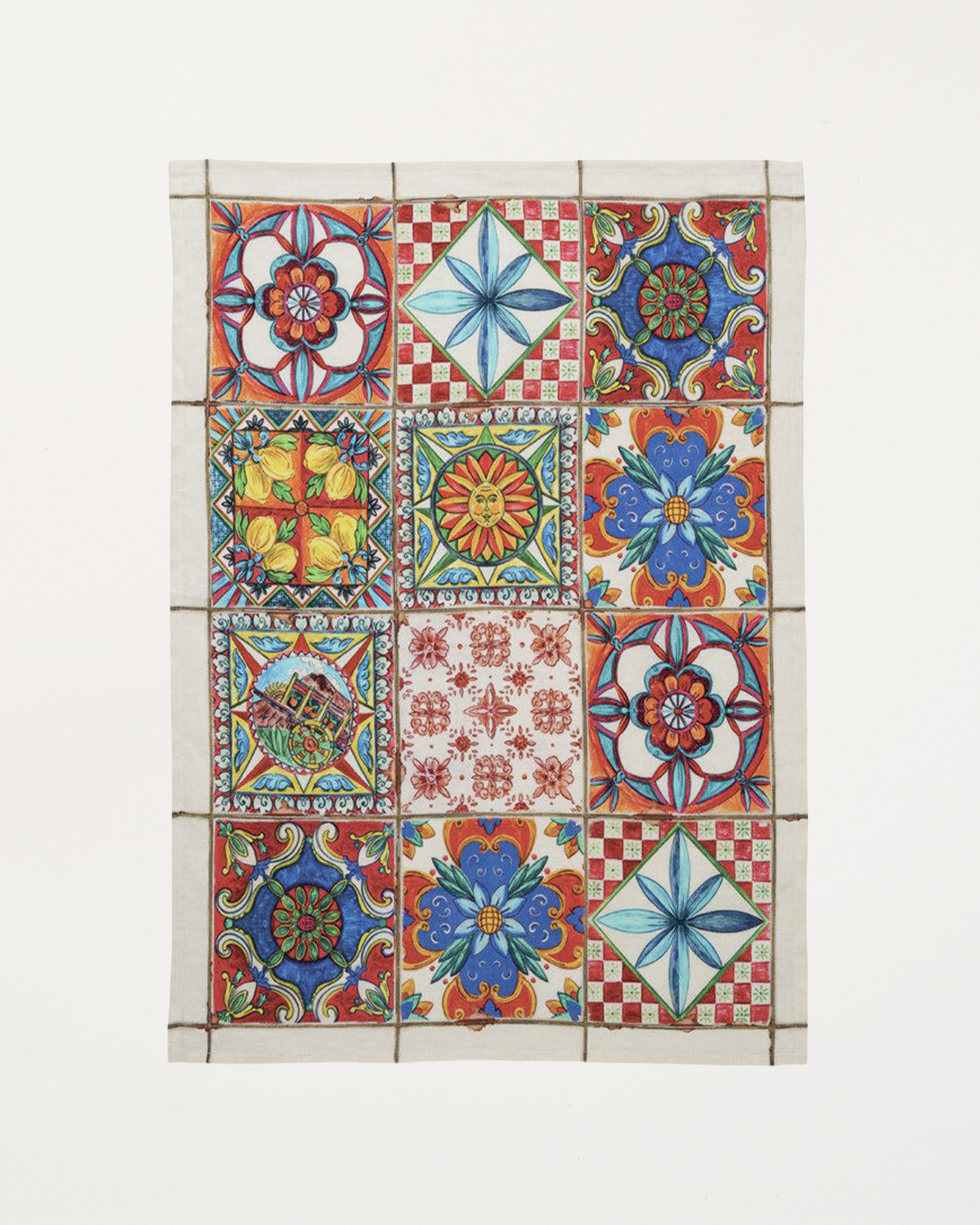 Camastra Red Kitchen Towel 50x70cm