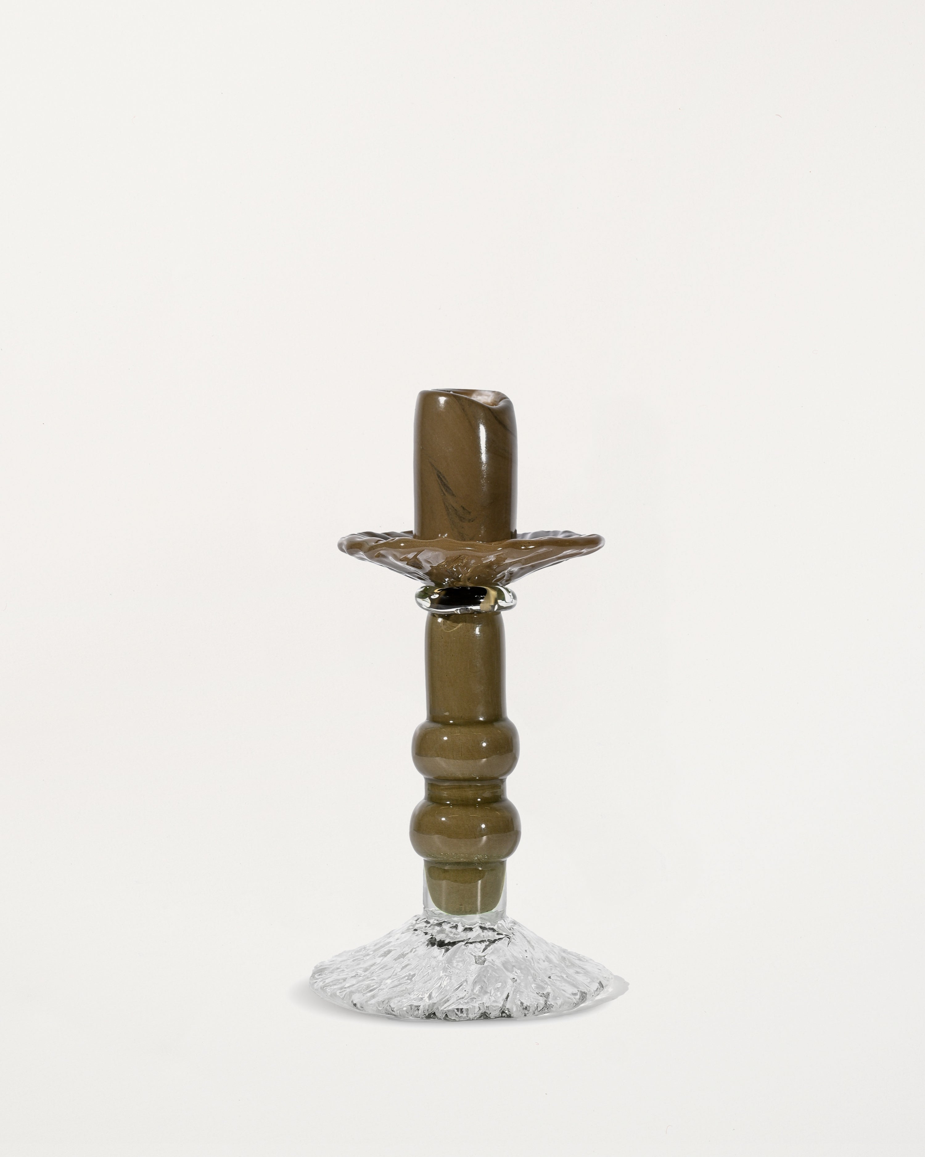 Candlestick Lara S Green/Clear