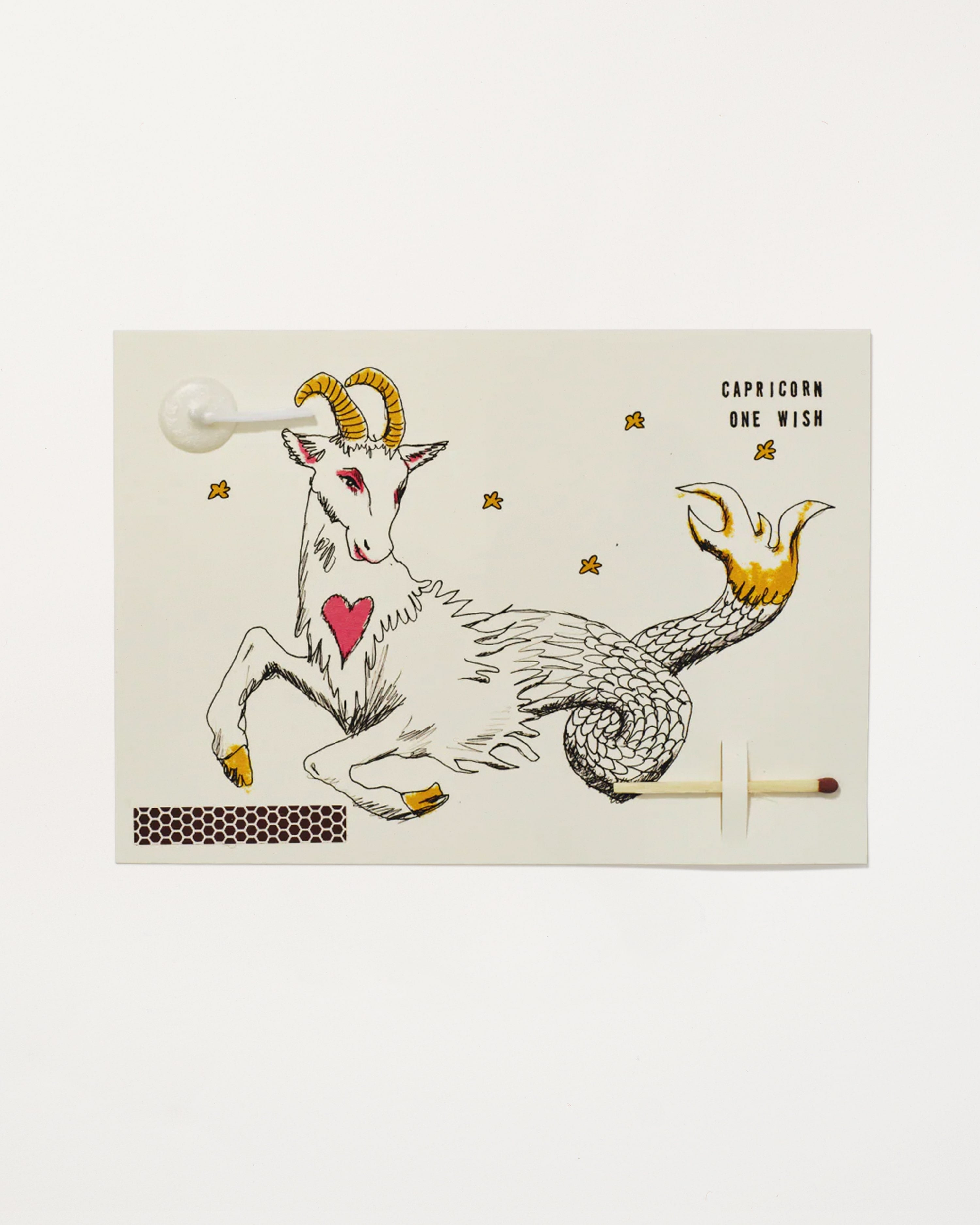 Capricorn Wish Card