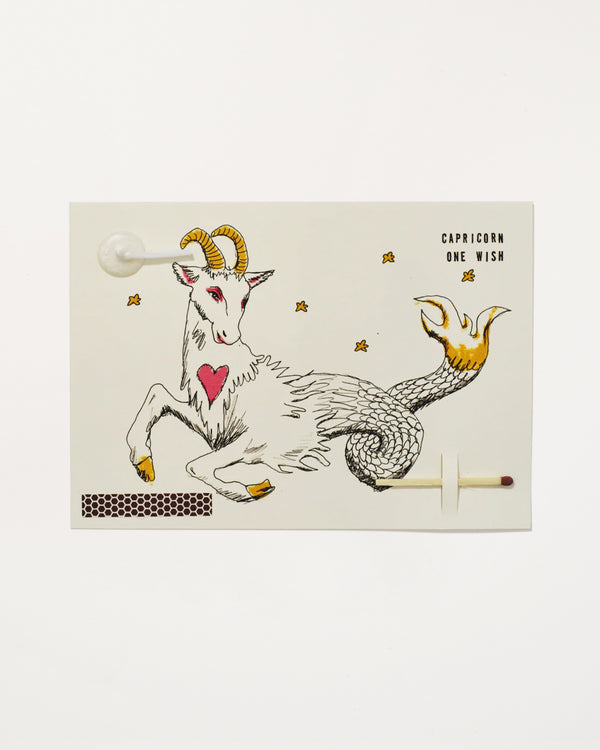 Capricorn Wish Card