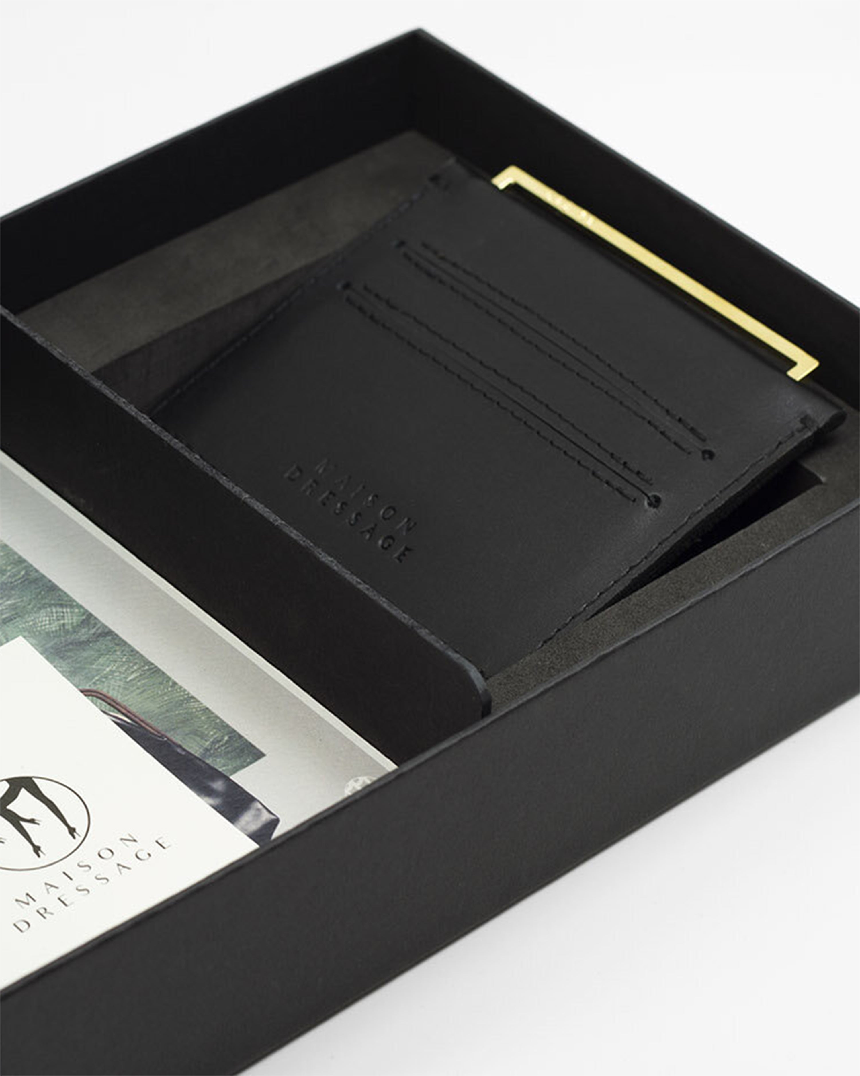 Cardholder/Black Gold