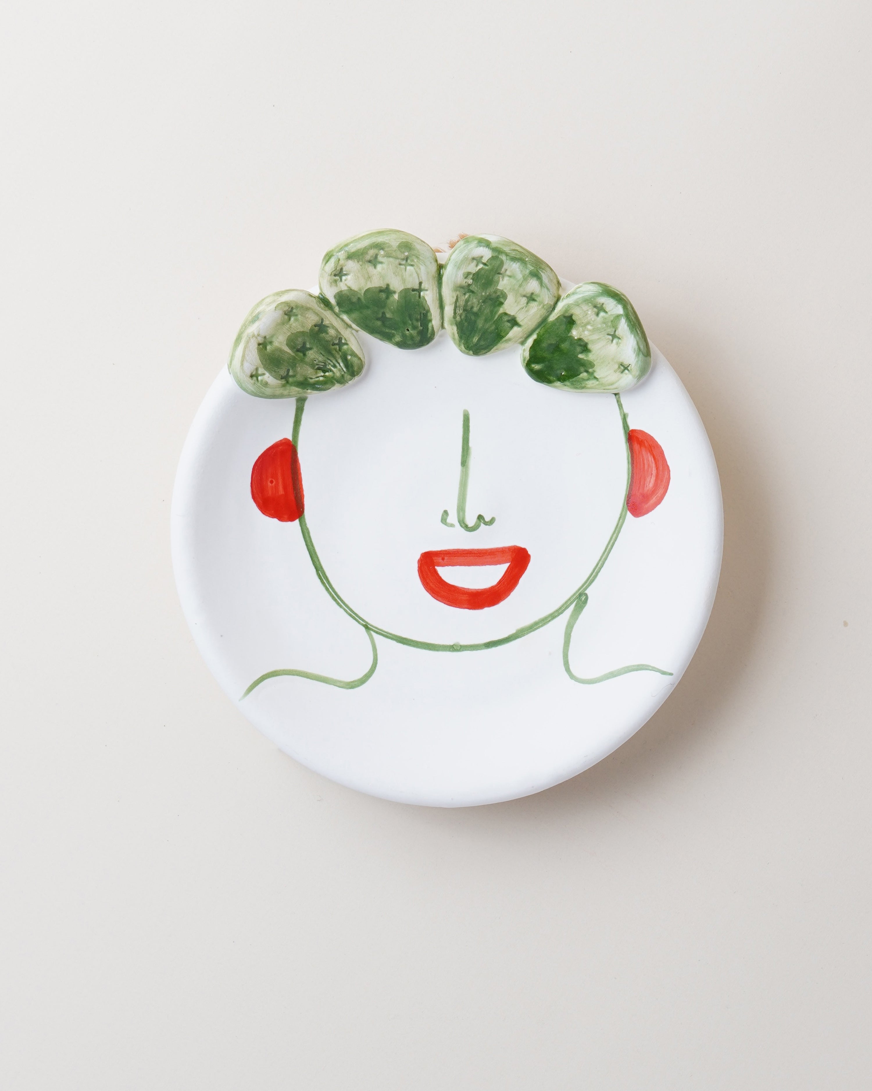 Carmelina Cactus Plate D20cm