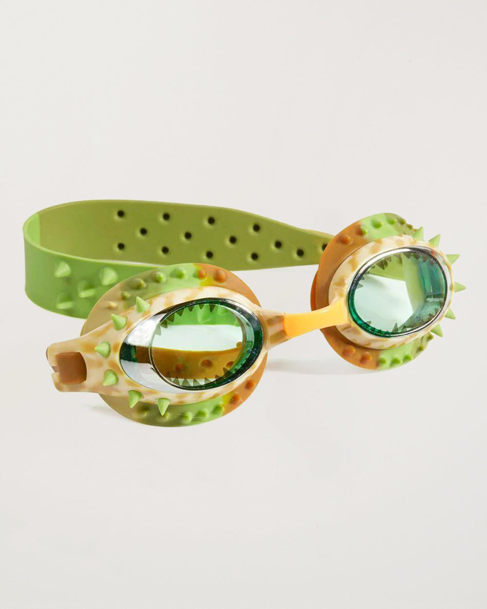Carnivore Brown Prehistoric Times Swim Goggles