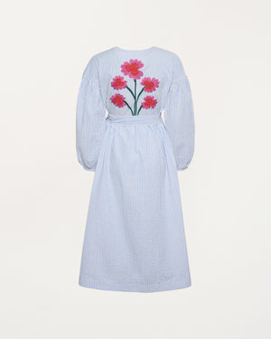 Caro Dress Cashmere Blue