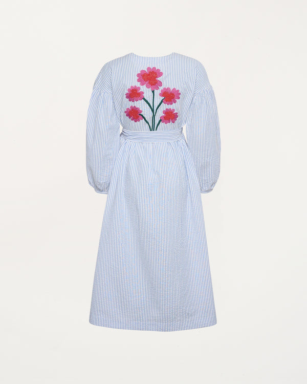 Caro Dress Cashmere Blue