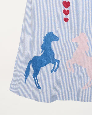 Caro Dress Cashmere Blue
