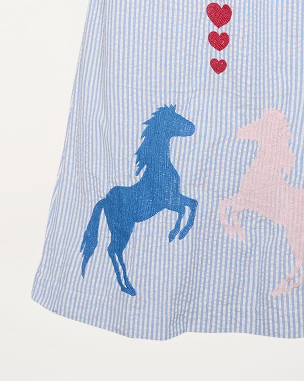 Caro Dress Cashmere Blue