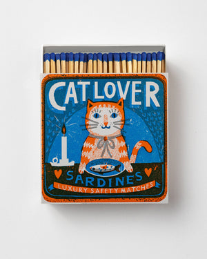Cat Lover Sardines Matches by The Printed Peanut
