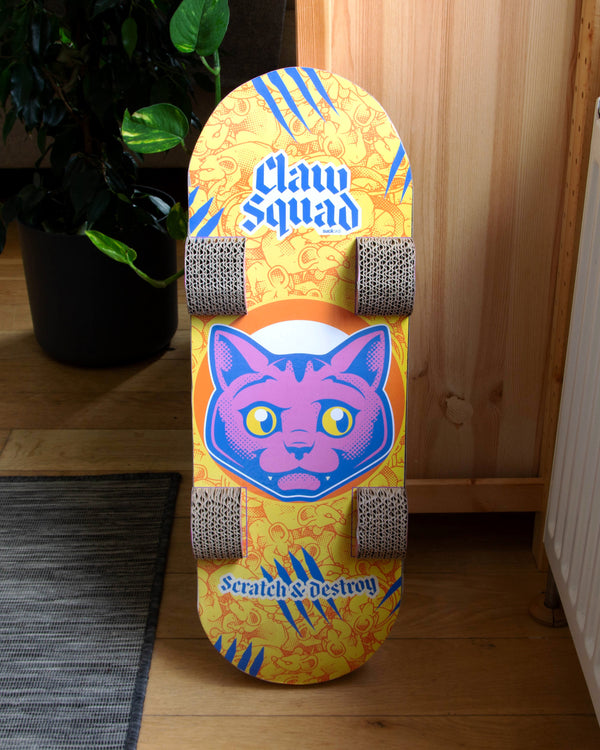 Cat Scratch Skateboard