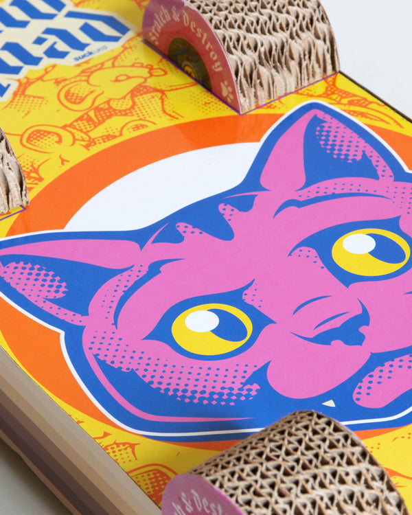 Cat Scratch Skateboard