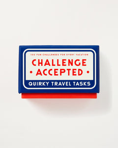 Challenge Accepted Travel Tasks Card Deck
