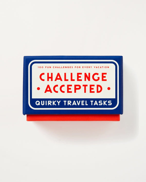 Challenge Accepted Travel Tasks Card Deck