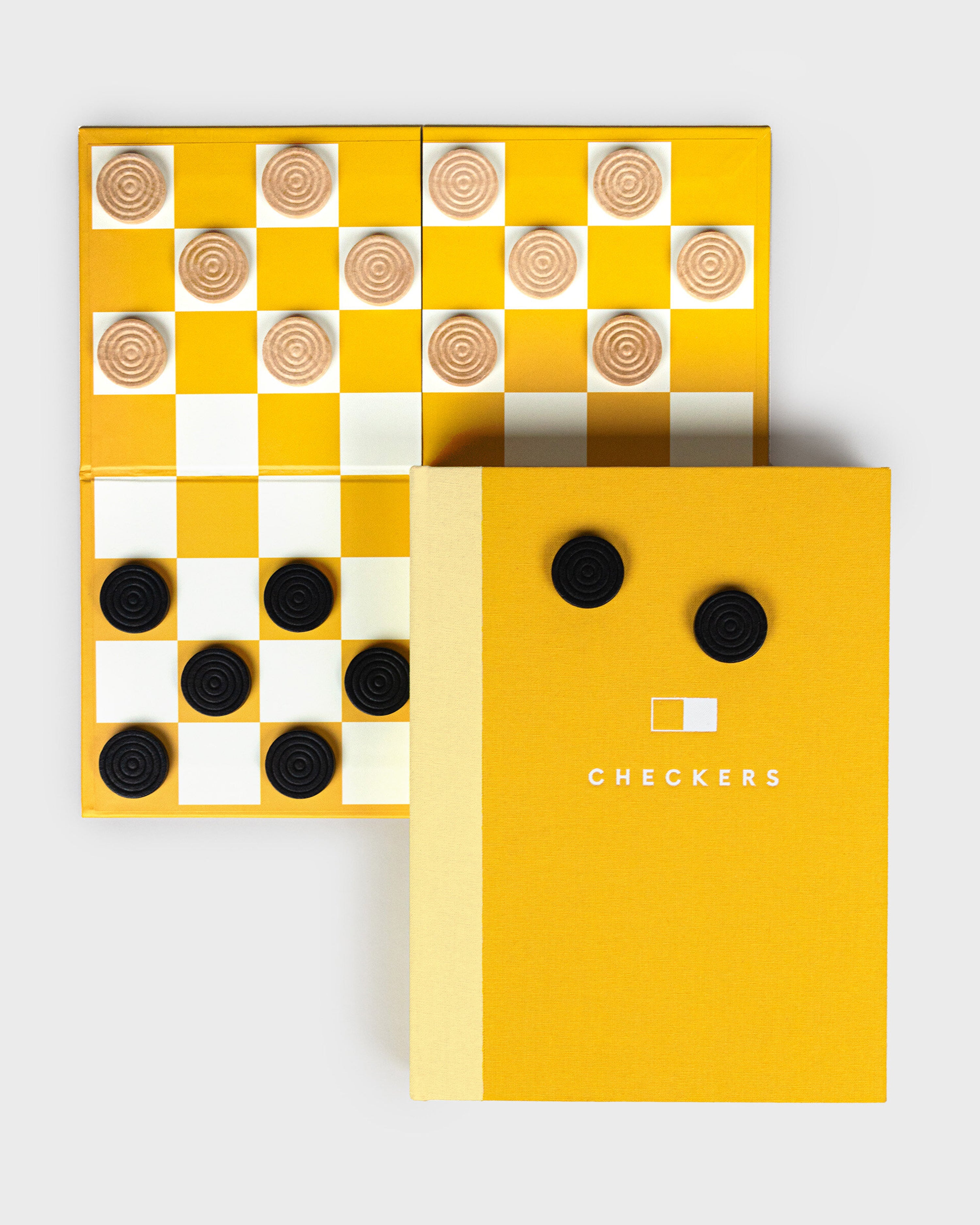 Checkers in a Book