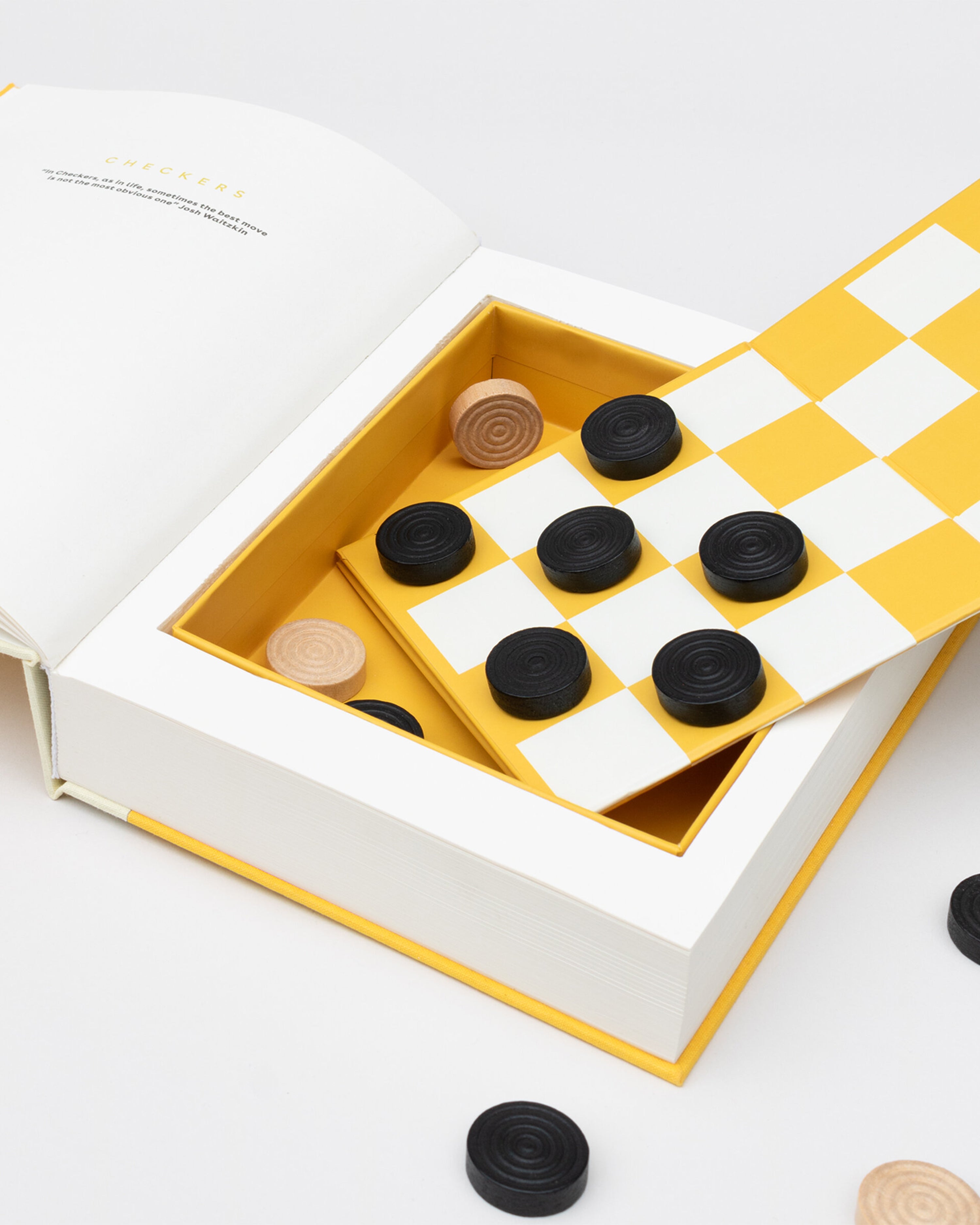 Checkers in a Book