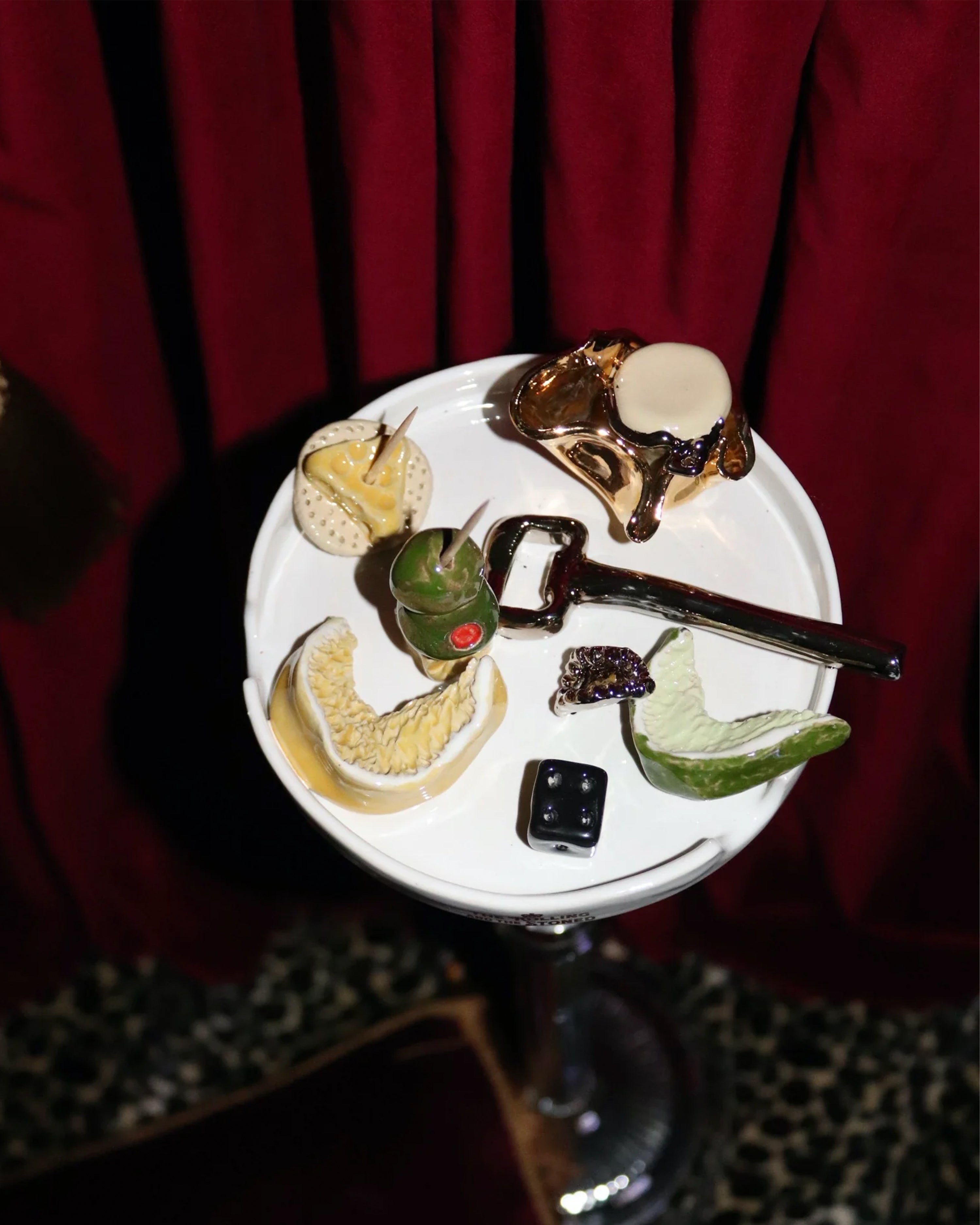 Cheese And Crackers Ashtray