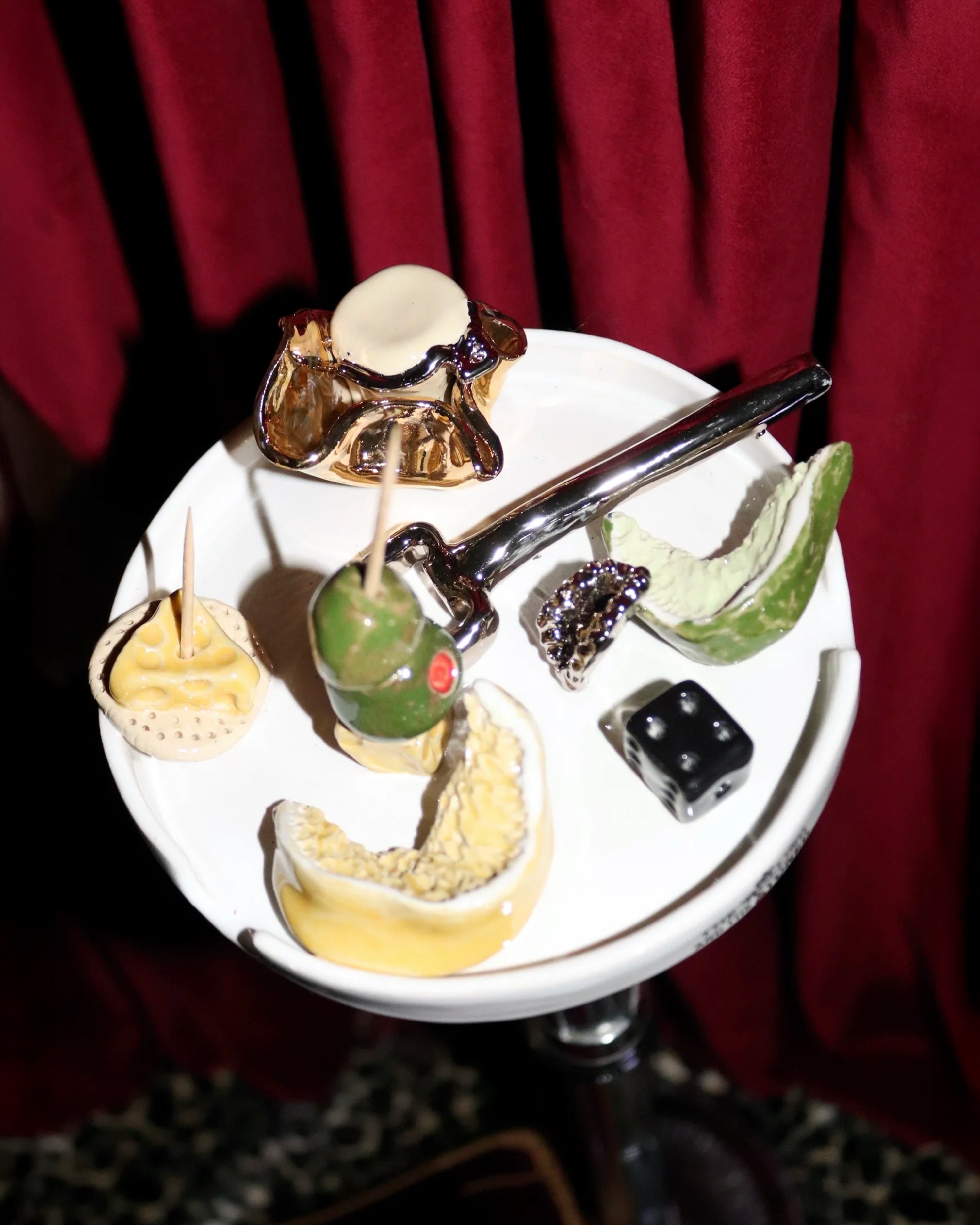 Cheese And Crackers Ashtray