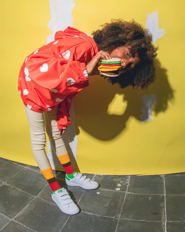 Cheeseburger Kids Socks