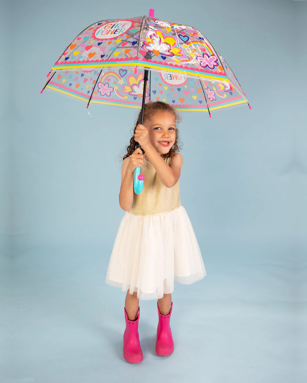 Children's Umbrella Girl Power