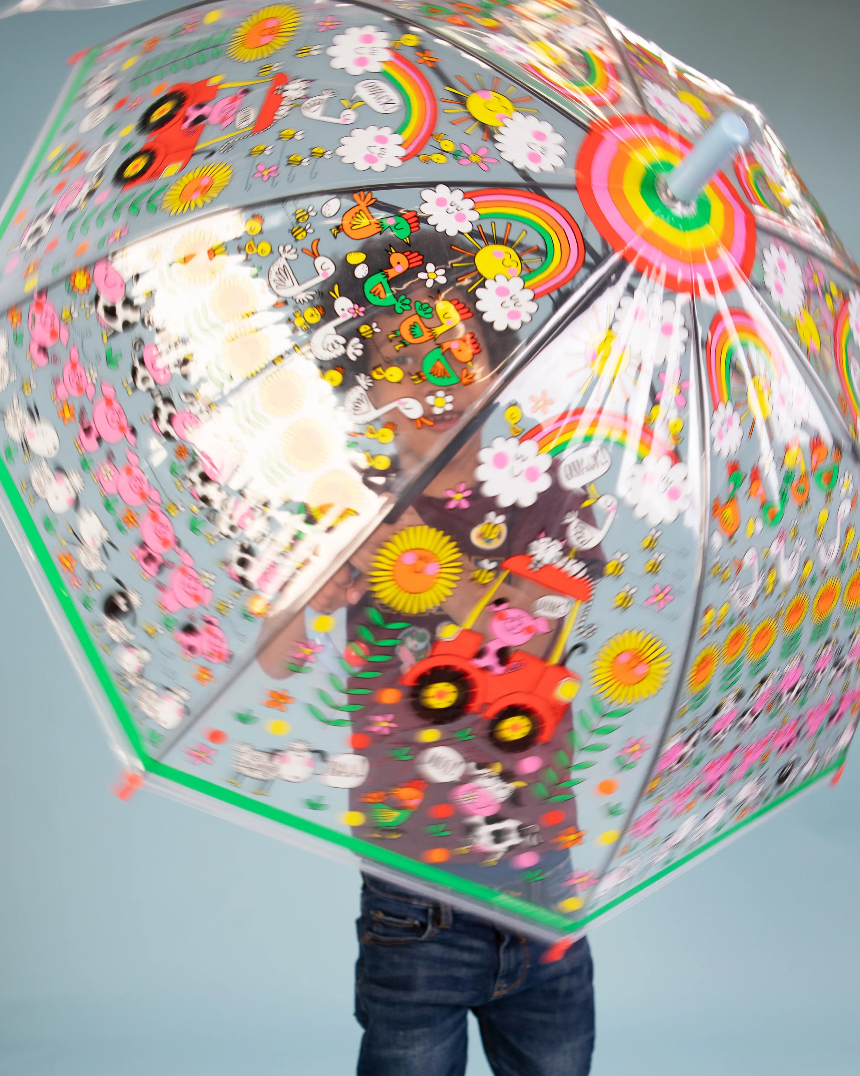 Children's Umbrella On the Farm