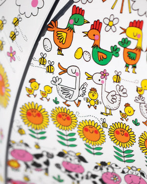 Children's Umbrella On the Farm