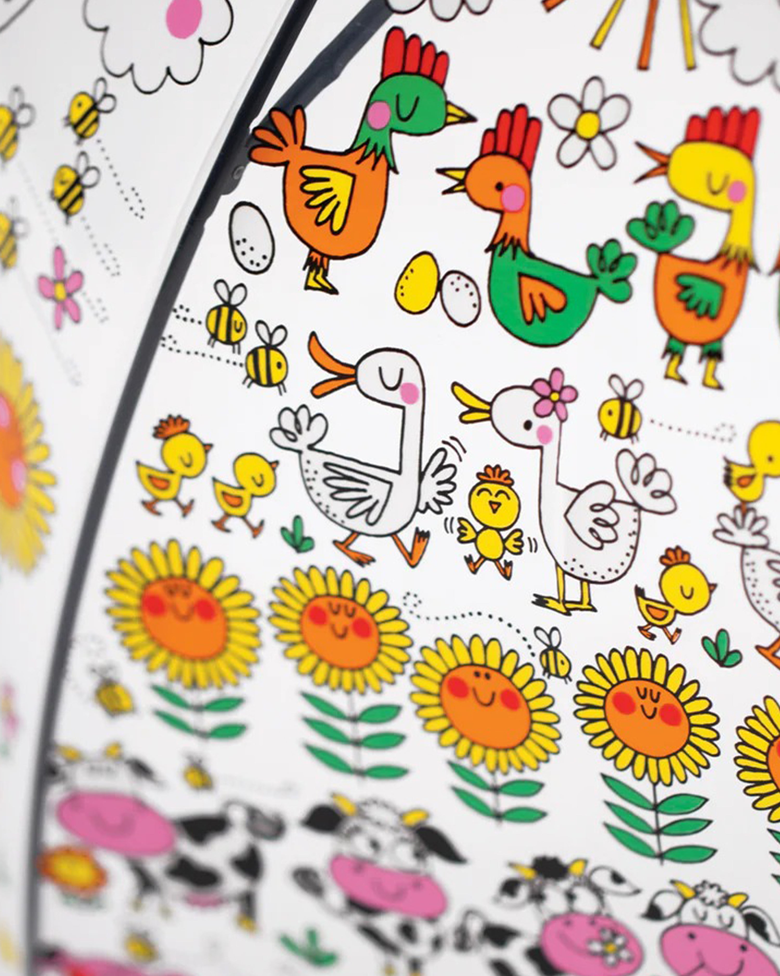 Children's Umbrella On the Farm