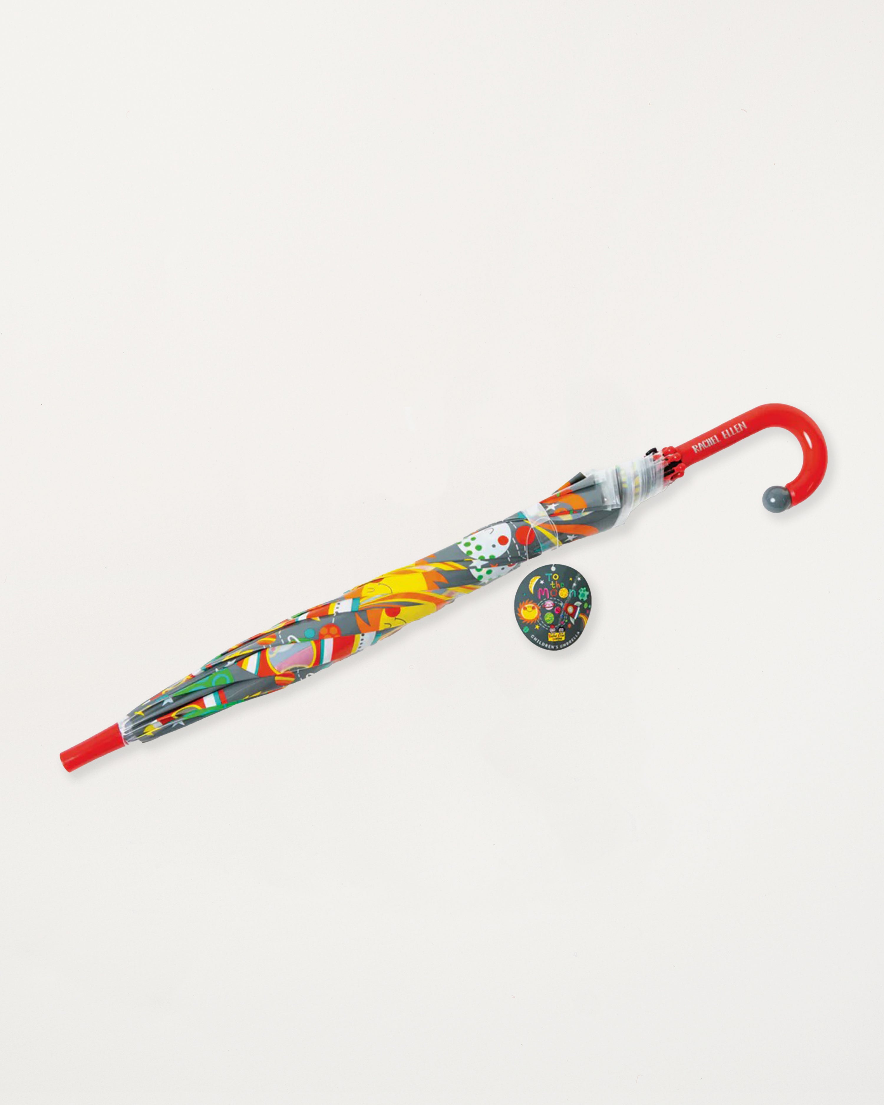 Children's Umbrella To the Moon Space Design