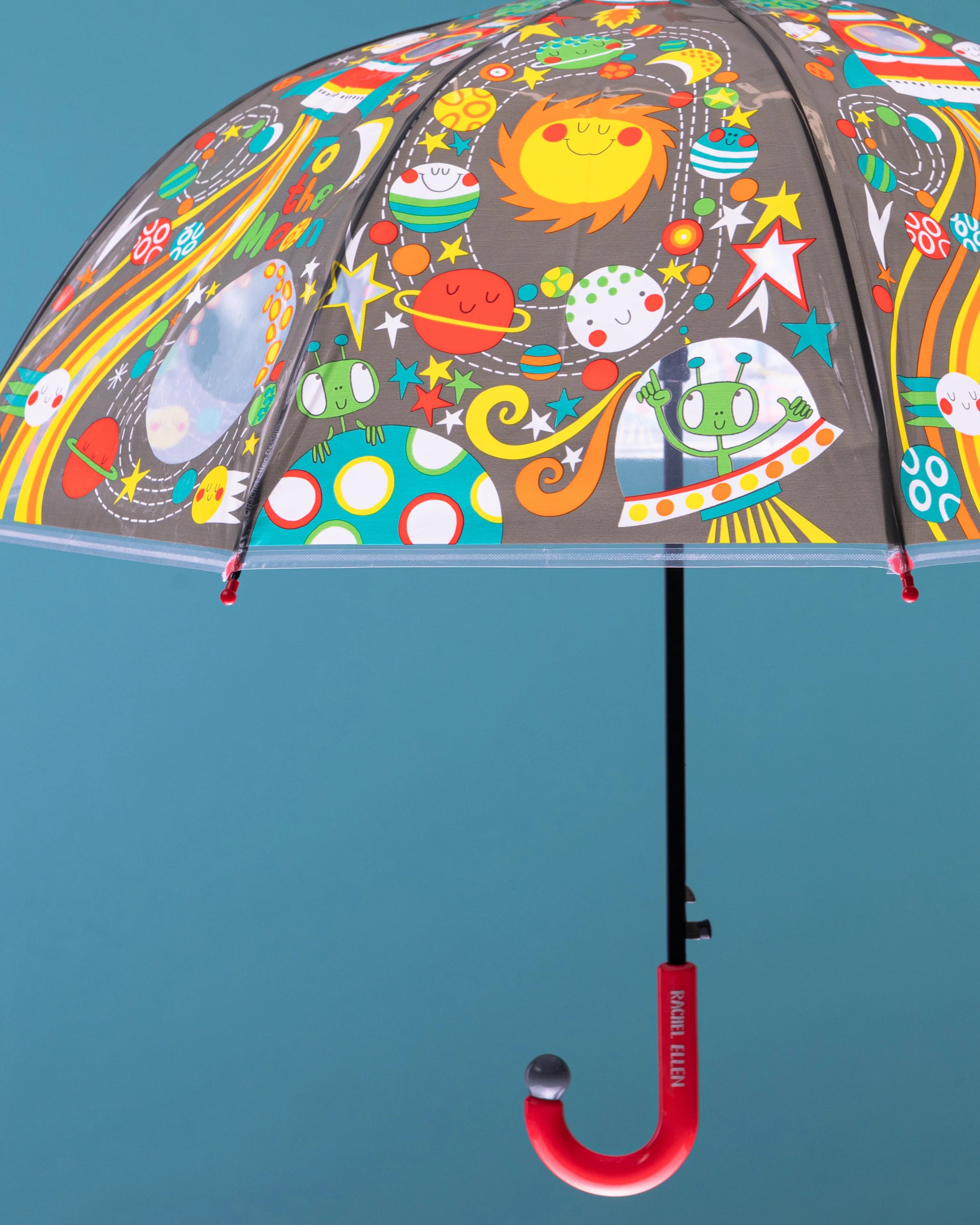 Children's Umbrella To the Moon Space Design
